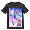 Футболка Super Mario Galaxy Movie Мужская Женская Летняя Хлопковая Одежда Мультяшная Мода С Круглым Вырезом С Коротким Рукавом Футболки Подарки для Фанатов...