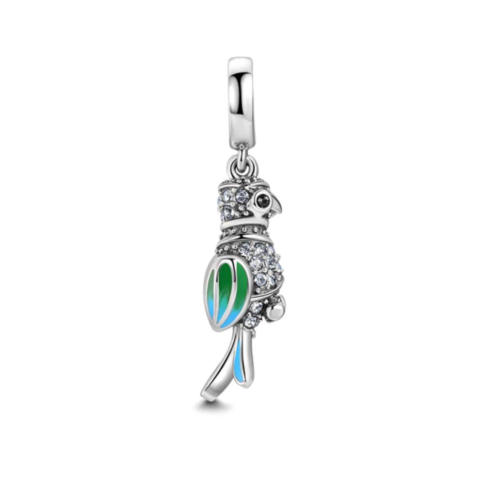 New in Flower heart landmark building Charm Beads Fit 925 Silver women Bracelet DIY Jewelry Gift