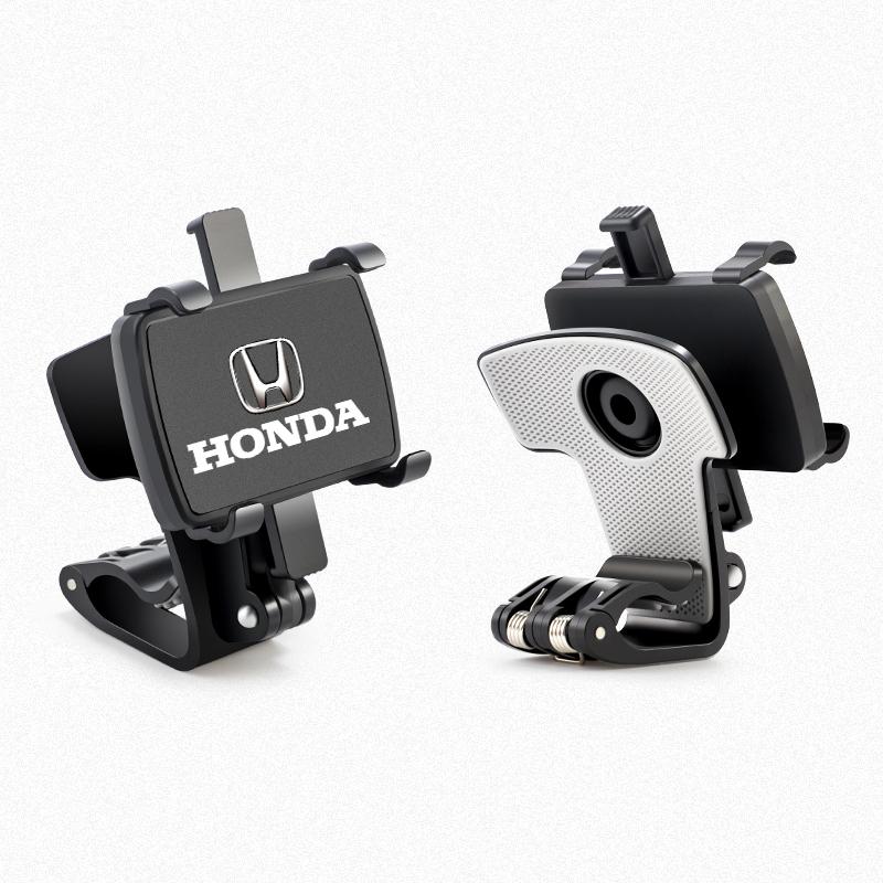AGZ1  Dashboard Car Phone Holder Sun Visor Rearview Mirror 1200 Rotation Bracket For Honda Civic FIT Accord Prelude CRV 5th City CRZ
