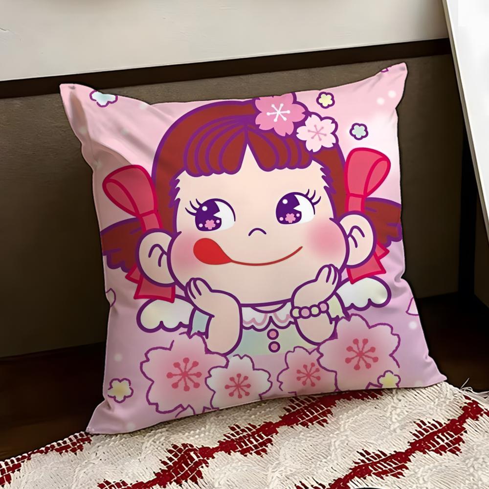 Cute Candy Brand FFujiyaS Cushion Cover Reversible Soft Durable Pillow Cover Home Car MultiScene Use for Daily Comfort