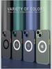 Магнитный чехол для iPhone 15 с покрытием, приятным на ощупь: Защита премиум-класса для iPhone 14 Pro Max, 13, 12 и 11
