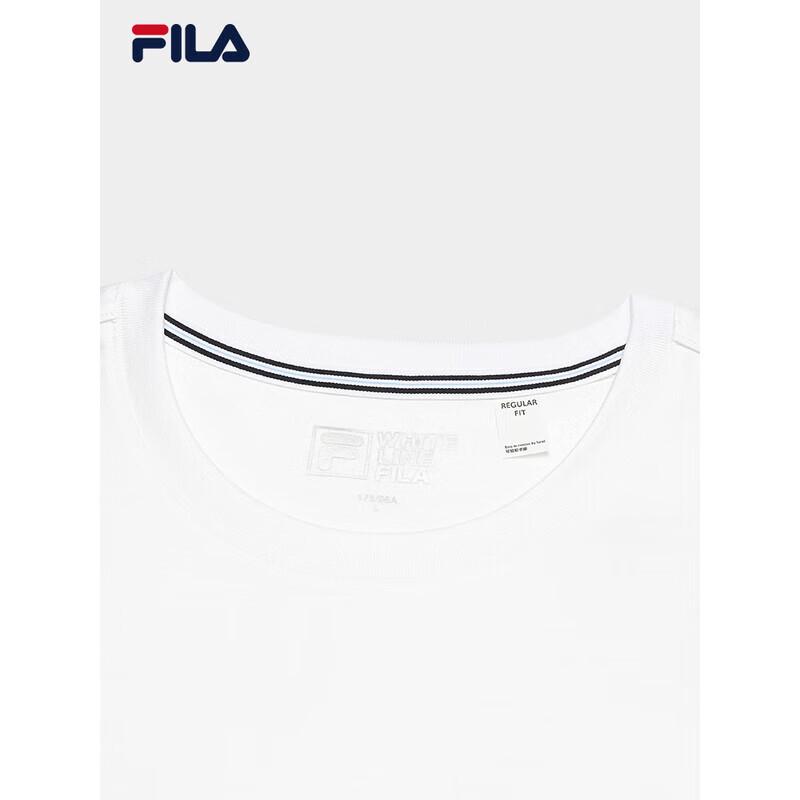 Fila Мужская базовая вязаная футболка с коротким рукавом