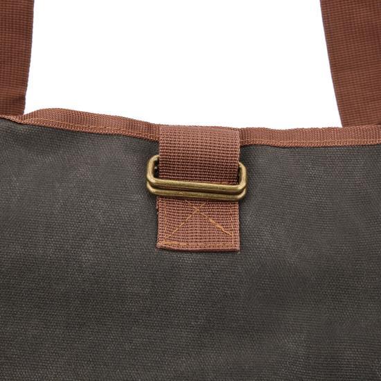 Водонепроницаемая вощеная сумка для хранения дров, вместительная сумка для хранения дров, аксессуары для камина