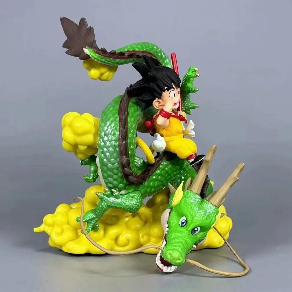 15 см Аниме Фигурка Dragon Ball Goku плюс Фигурка Дракона ПВХ Фигурки Действия Коллекционная Модель Игрушки Подарки отлично подходит для повседневного использования