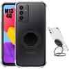 Case for Samsung Galaxy M13 Silicone Ultra Slim Shockproof with Foldable Rotating Multi-Angle Stand