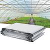 1Pc 210 X 120cm Silver Plant Reflective Film Garden Greenhouse Grow Light Accessories New
