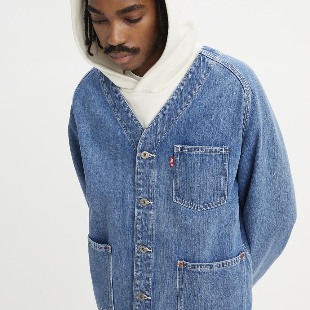 Levi's UNION ENGINEER Куртка-кардиган Мужская A7139-0000 US M