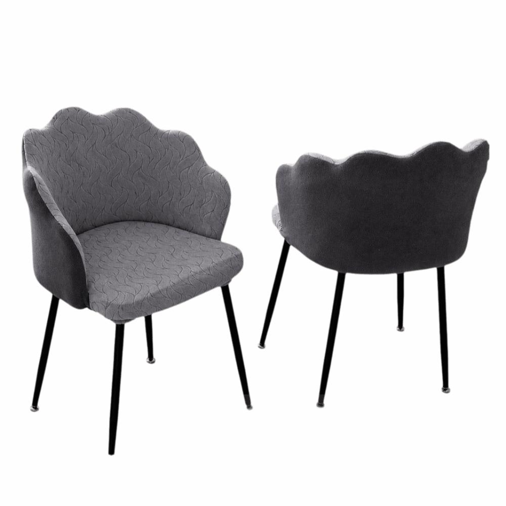 Stretchable Elastic Petal Chair Cover Soft Chair Seat Slipcovers Seat Protectors for Dining Room
