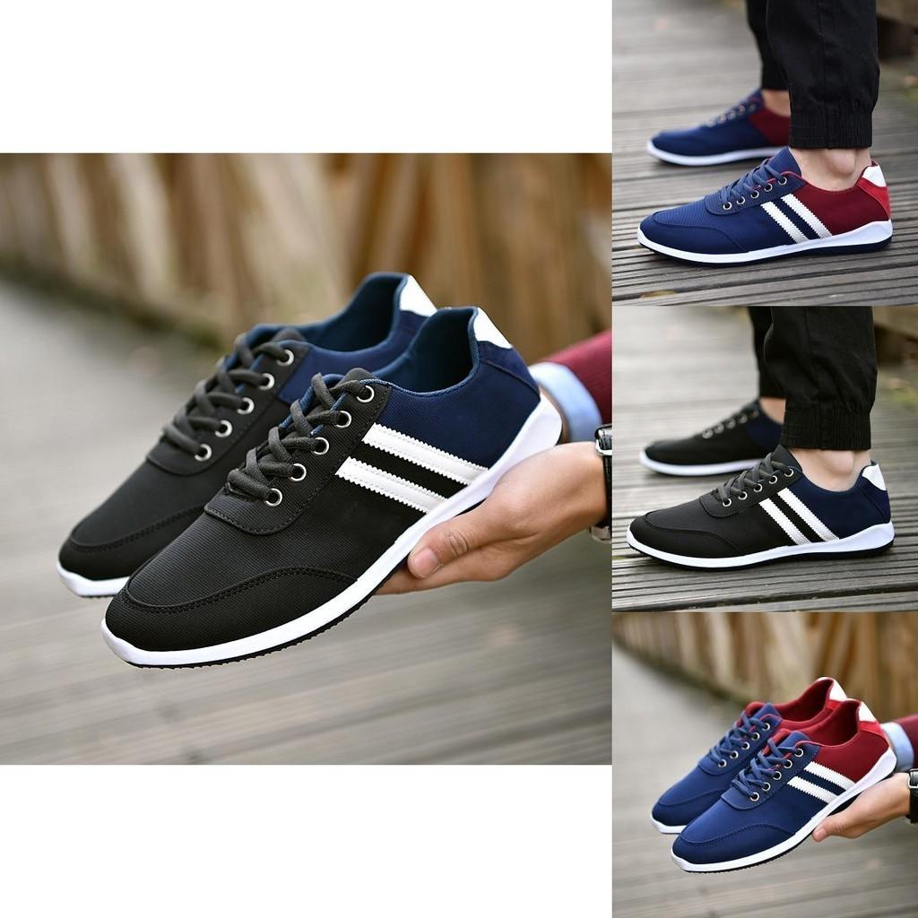 Shoes Fashion Mens Breathable Casual Canvas Sneakers Running Comfortable Shoes