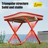 Mini Folding Stool with Carry Bag Portable Lightweight Heavy Duty Outdoor Camping Backpacking Beach Picnic Fishing Collapsible Chair Seat