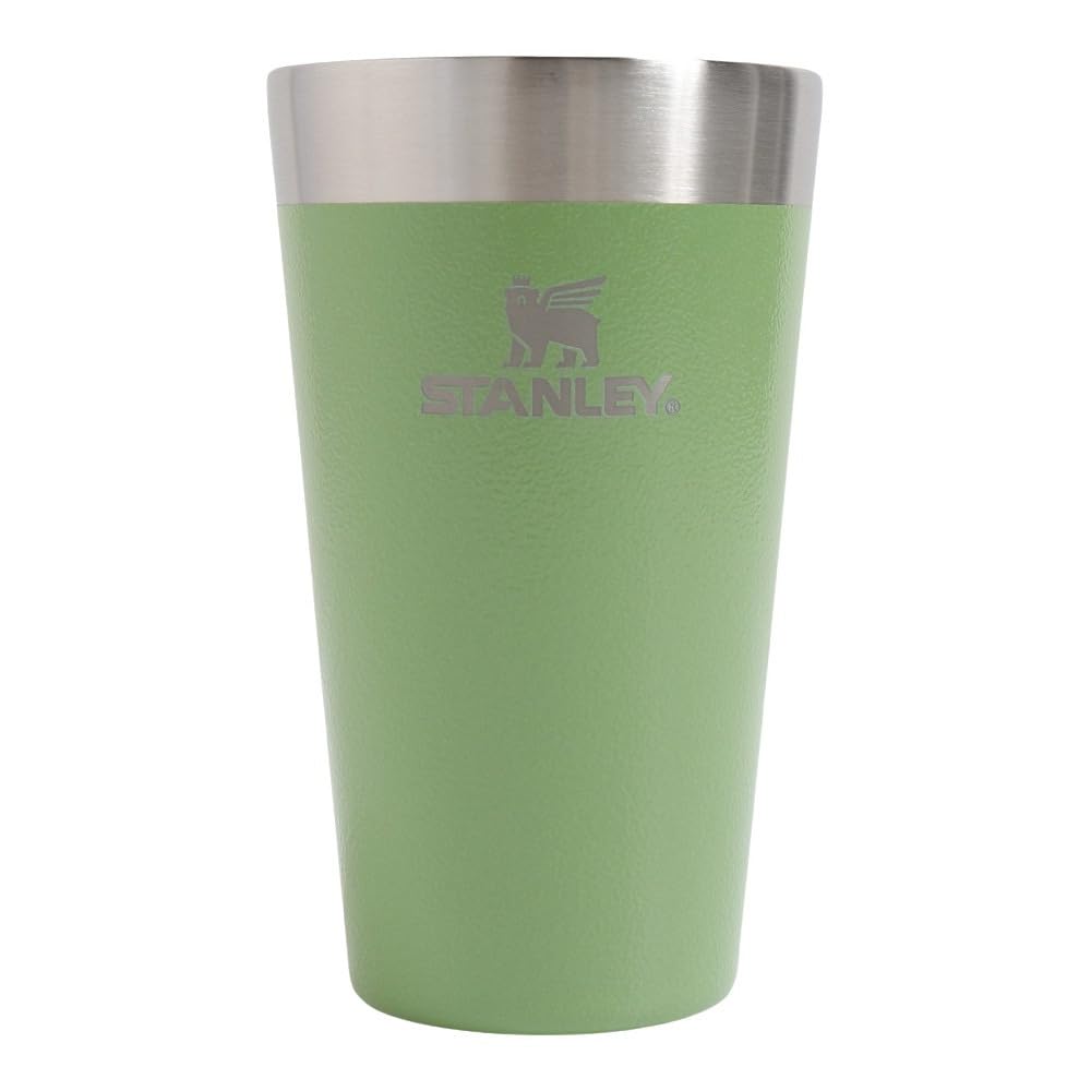 STANLEY Stackable Vacuum Green Tumbler, 0.47L, Pint, 10-02282-317, (Green/FF)