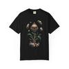 Черная футболка с графическим принтом 'Gravity Alien Thistle' Comfort Colors 1717