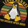 Забавная ретро футболка Linux для мужчин, с короткими рукавами, хлопковая, с пингвином, футболка программиста, футболка для программирования, футболка кодера, одежда, подарок