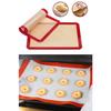Silicone Fireproof Non-stick Baking Mat 40*30 Cm Self-oiling Baking Paper Dough Rolling Mat
