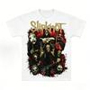 Slipknot Метал-группа Мужская Футболка Хлопок Унисекс Круглый Вырез Короткий Рукав Оверсайз Y2k Популярная Мода Стиль Хоррор Подарки для Фанатов