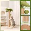 LIFLIX Когтеточка Кошачья Милая Ладонь Стильная Подходит для Большой Устойчивая Вертикальная Высота 86см Столб, Джут, Дерево, Интерьер, Кошки, Тип,