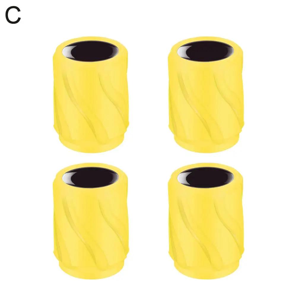 Светящиеся колпачки клапанов, флуоресцентные, светящиеся ночью для автомобилей, мотоциклов, велосипедов, колес, шин, ступиц, штоков клапанов, декоров, доступ R0V6