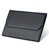 Asvine Fountain Pen Case 12 Grid Pen Storage Bag Genuine Leather Minimalist Waterproof Dustproof Case Stationery Protection Bag