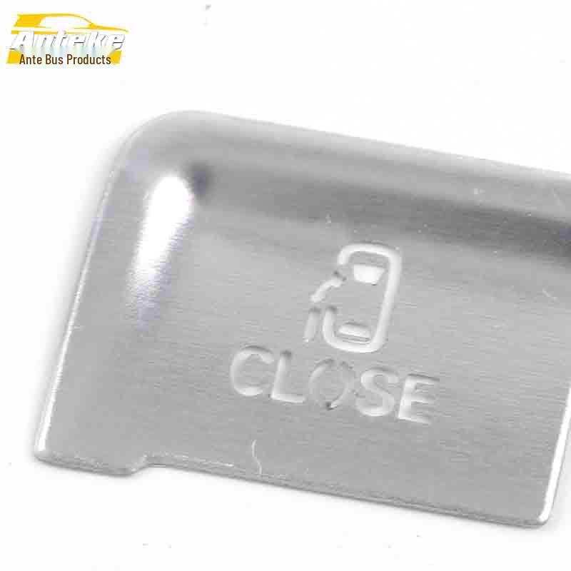 Наклейка-кнопка управления фарами из алюминиевого сплава IMAX8 для левой центральной консоли (Подходит для 21 модели)