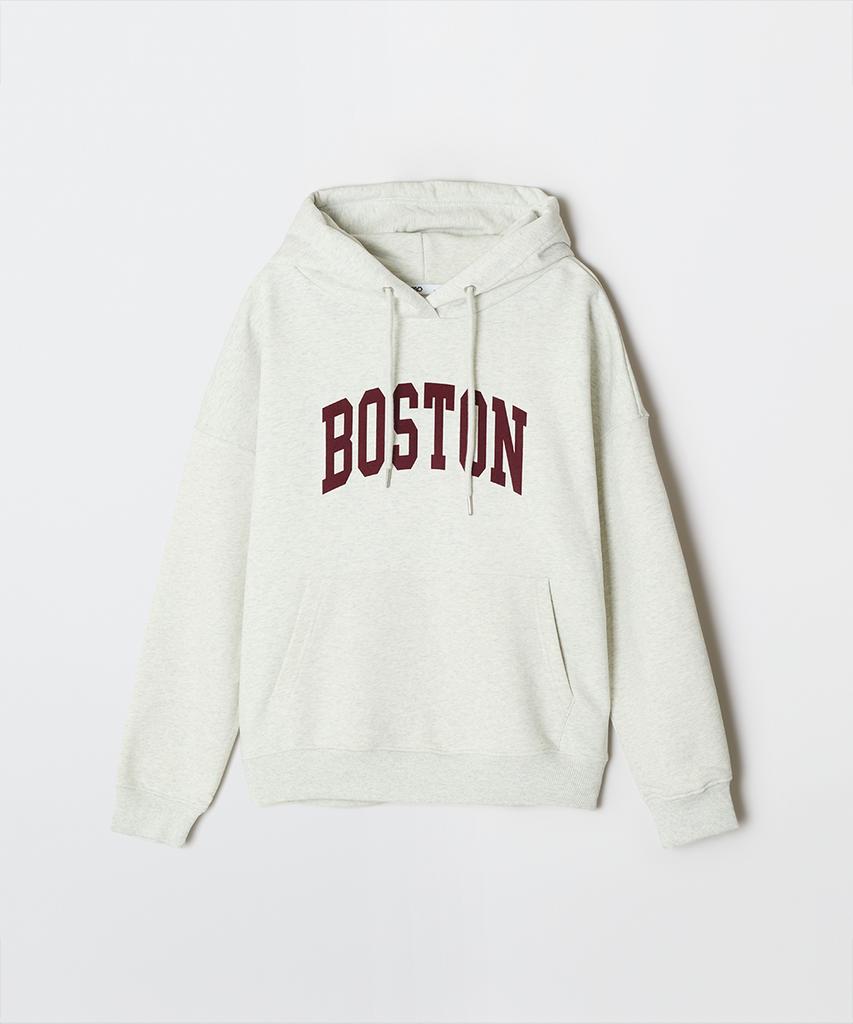 Толстовка с большим принтом Boston Pullover_Spmng23G60