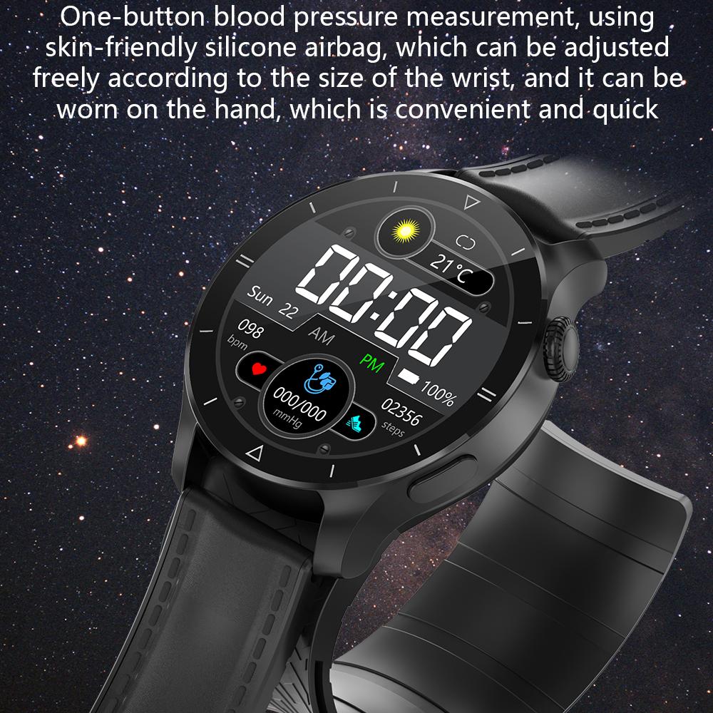 Умные часы с точным воздушным насосом, измерением артериального давления, температуры тела, частоты сердечных сокращений, уровня кислорода в крови, водонепроницаемые умные часы