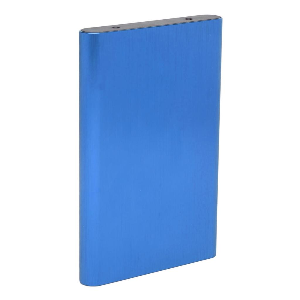 2,5-дюймовый корпус для SATA HDD, Type C 10 Гбит/с, высокоскоростной, портативный, для жесткого диска, со светодиодным индикатором, синий  (Не включено