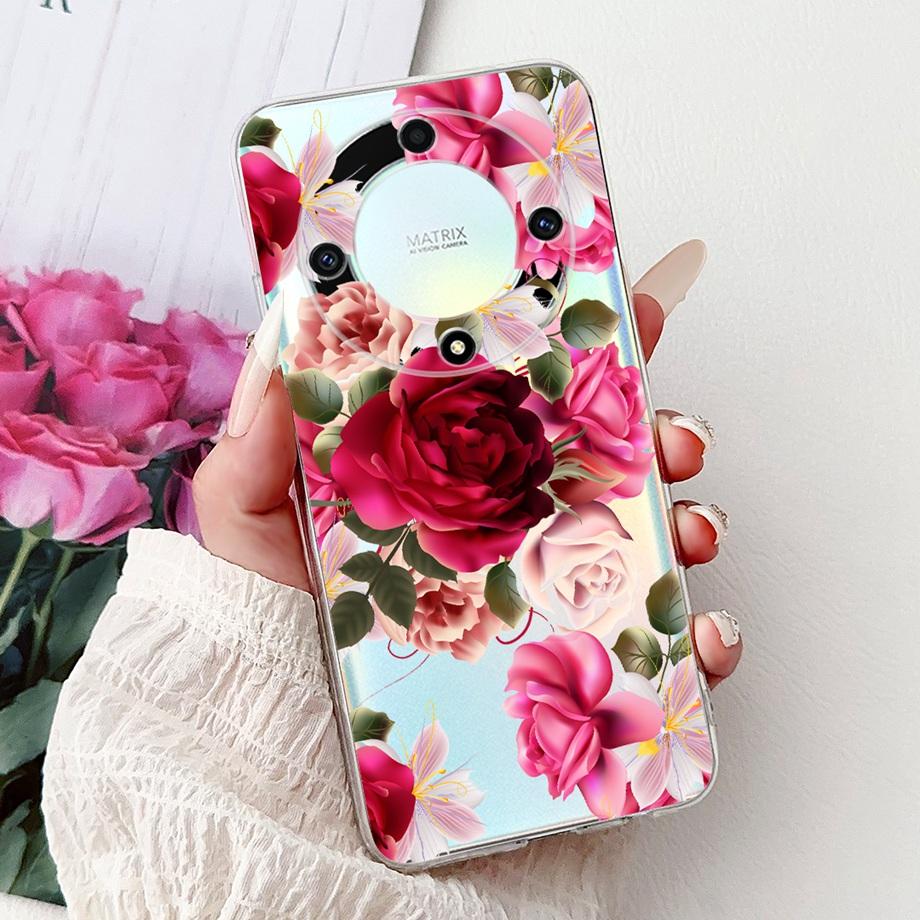 For Honor Magic6 Lite Case ALI-NX3 Popular Fashion Painted Cover Soft Slim Phone Case For Honor Magic5 Lite Magic 6 Lite 5G Bags