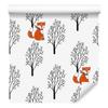 Foxes In the Tree Wallpaper for Living Room and Bedroom 50x1000