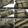 Мужской сетчатый жилет Manatsulife для фотографии, рыбалки, работы и активного отдыха, многокарманный, дышащий, 7868 (XL, Хаки)