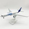 Prototype Airlines A330 Metal Alloy 20cm Aircraft Model 1/400 Scale Miniature Airplanes With Plane Wheels and Stand Model
