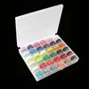 50/25Pcs Sewing Machine Bobbins Spools Set With Thread Storage Organizer Box Sewing Kit For Household DIY Sewing Accessories