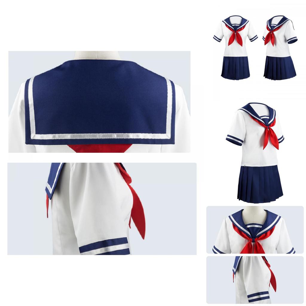 Косплей костюм школьной формы JK Аниме Игра Ролевая игра