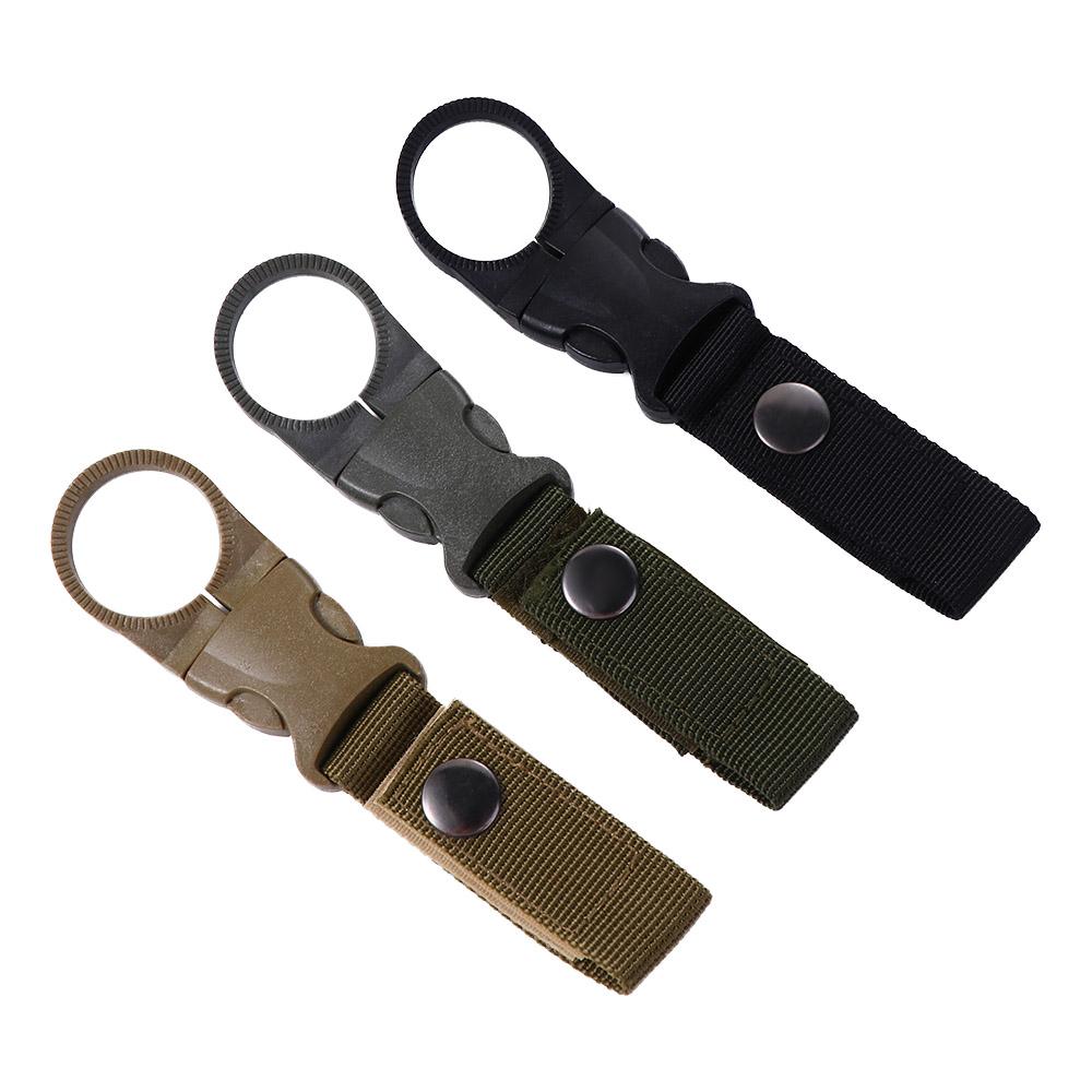Buckle Water Bottle Holder Clip Nylon Webbing Buckle Water Bottle Buckle Hook Carabiner Belt