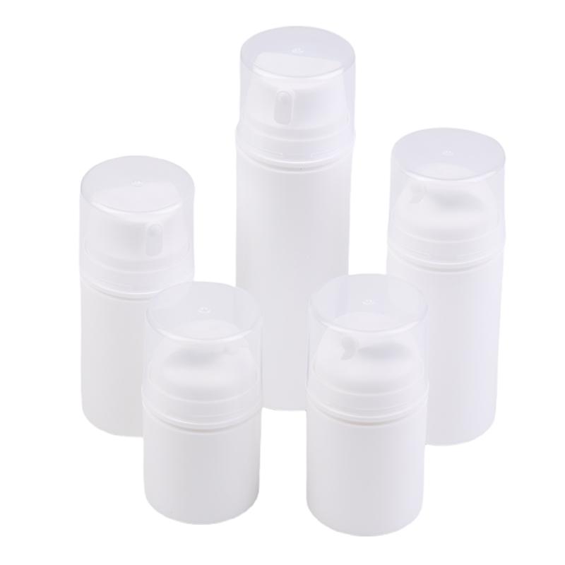 Refillable Empty Pump Bottles Plastic Mini Lotion Vacuum Cosmetic Containers Travel Emulsion Dispenser 35/50/75/100/150/200g