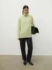 094 European & American High Neck Sweater: Women's Loose Knit for Autumn/Winter