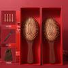 sandalwood air cushion paddle comb