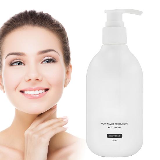 Brightening Body Lotion 24H Lightweight Moisturizing Body Cream 250ml Fast Absorbing Hydrating Moisturizer for All Skin Types