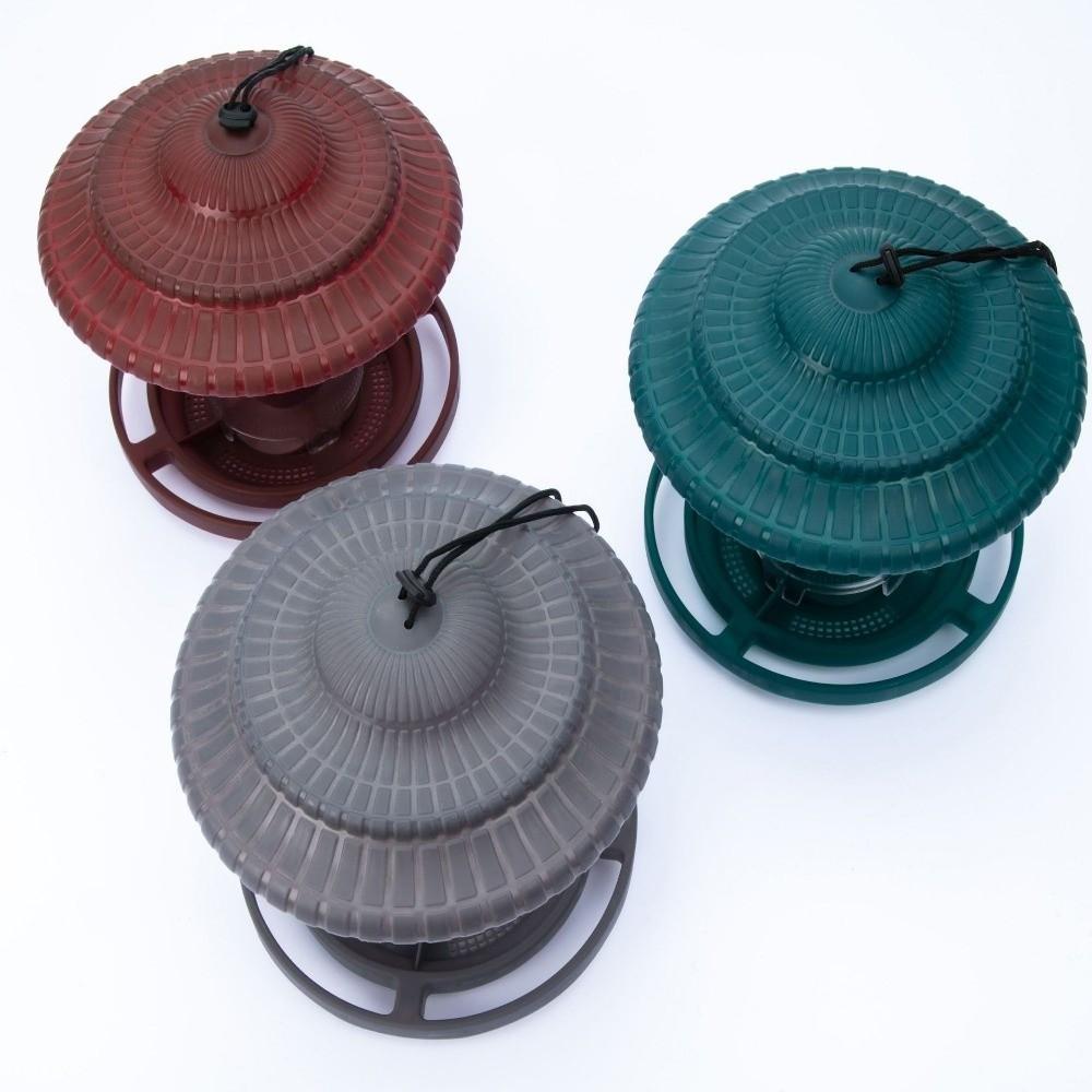 Waterproof Hanging Wild Bird Feeder Durable Plastic Bird Food Container with Roof Large Capacity Bird Food Dispenser