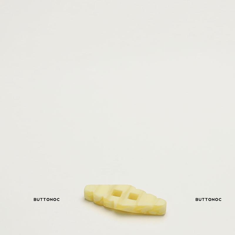 5 шт. пуговиц из смолы в форме ромба с двумя ушками, двусторонние пуговицы для шерстяной шубы, декоративные пуговицы для женской куртки, тренча