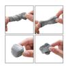 4Pcs Grey Kneaded Erasers Moldable Plasticity Erasers Art Supplies Art Drawing Erasers  Art Students