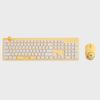 Kakao Friends Wireless Keyboard Set with Mouse Key Skin, Chunsik, KF, CS Figure Keyboard Mouse Set, Koreas Best Character