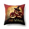 Halloween Polyester Pillow Case Car Waist Pillow Pumpkin Sofa Cushion Cover Home Living Room Pillow Case