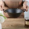 22cm Enameled Cast Iron Soup Pot - Thickened Non-Stick Casserole for Stewing/Sautéing, Kitchen Cooking Pot Easy To Clean