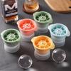 Large Round Ice Cube Tray Molds for Whiskey with Fast Freeze Function and Silicone Material Popsicle Bag Ice Pack Popsicle Molds