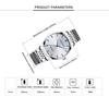 CHENXI Simple Mens Quartz Watches Top Luxury Brand Business Watch Men Fashion Casual Waterproof Stainless Steel Wristwatch