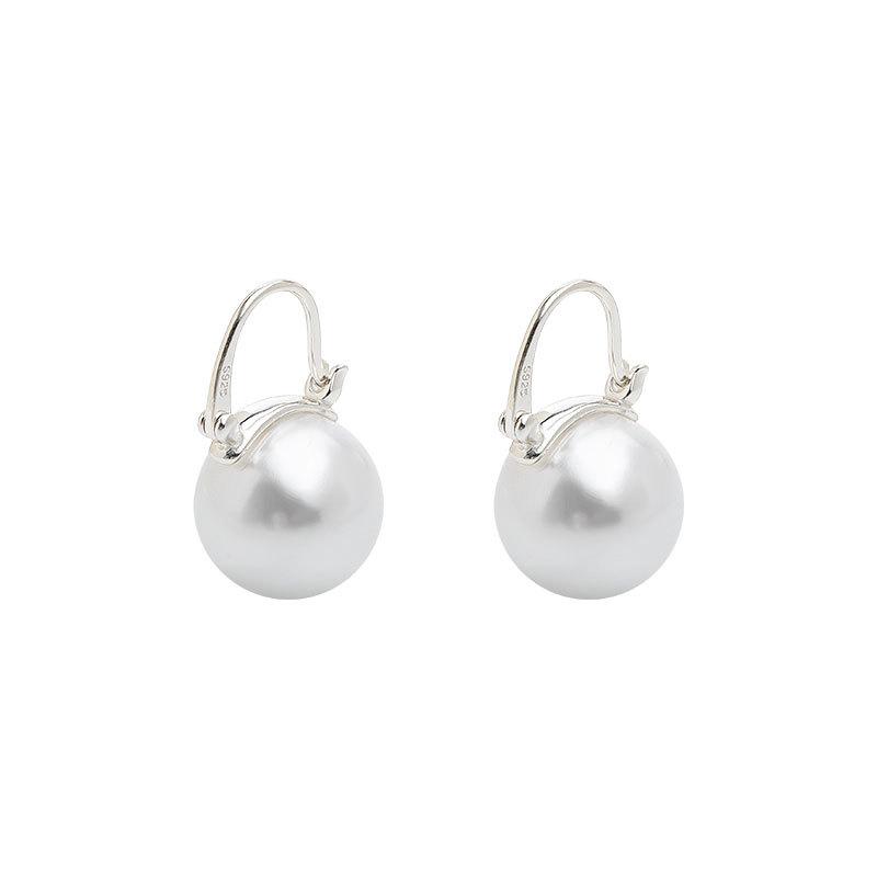 All-match Pearl Earrings Temperament High-end Earrings Korean Style