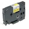 Ruban Brother TZ651 - 24 Mm - Noir/Jaune