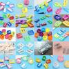 Компактная многоцветная точилка для карандашей с одним и двумя отверстиями - Простой дизайн для школьников