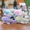 Cute Rainbow Shark Small Pendant Plush Toy Doll Bag Hanging Keychain Doll Doll