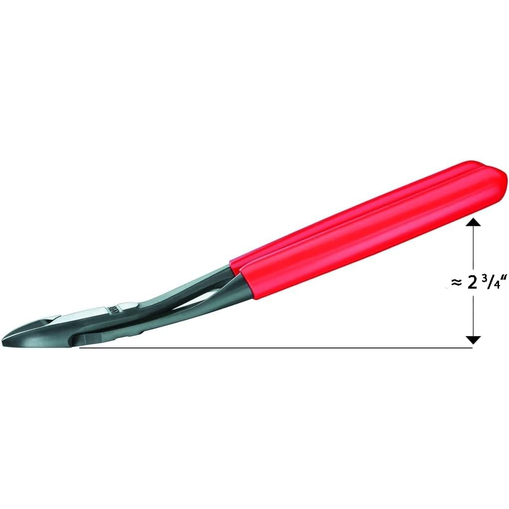 [KNIPEX] High Leverage Diagonal Cutter 12-Degree Angled 200mm 7421-200